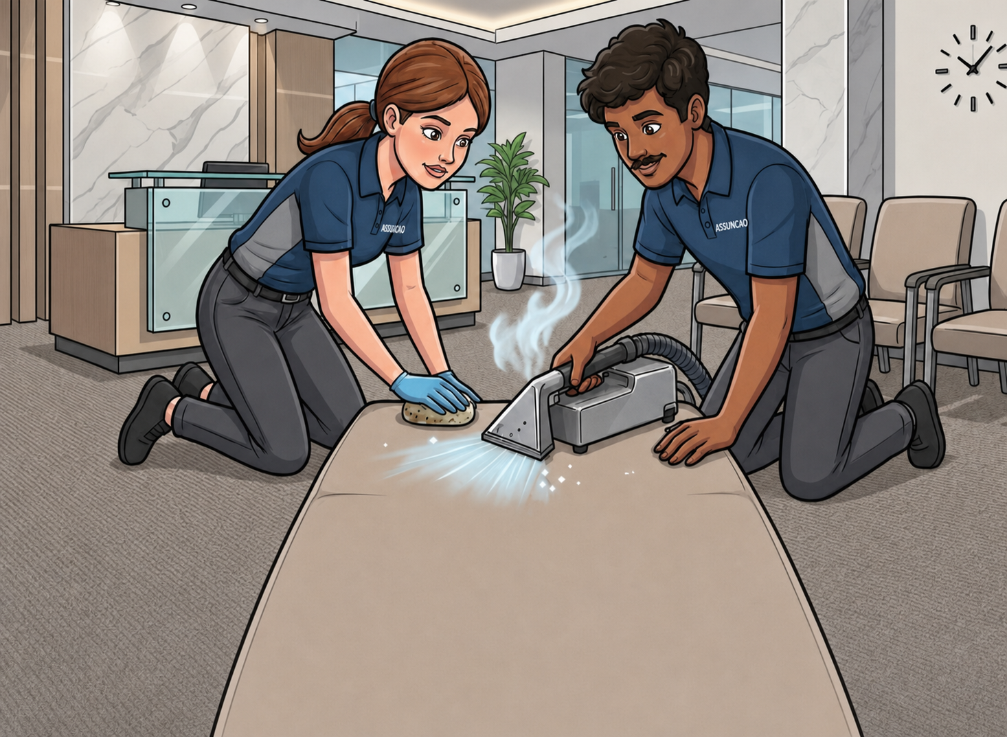 Commercial upholstery cleaning in Central New York